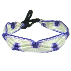 Фенечка (браслет) 10мм, текстиль B03-04