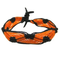 Фенечка (браслет) 10мм, текстиль B03-15