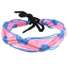 Фенечка (браслет) 10мм, текстиль B03-17