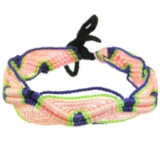 Фенечка (браслет) 10мм, текстиль B03-21