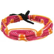Фенечка (браслет) 10мм, текстиль B03-24