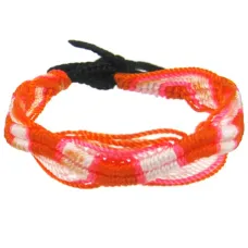 Фенечка (браслет) 10мм, текстиль B03-26