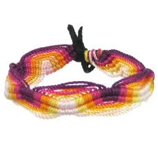 Фенечка (браслет) 10мм, текстиль B03-37