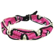 Фенечка (браслет) 10мм, текстиль B03-41