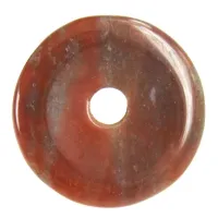 Агат круглый с отверстием 2,4-3см R411-03