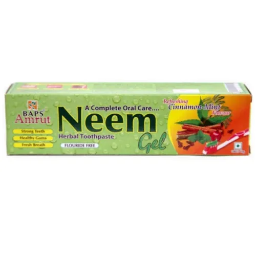 Травяная зубная паста (гель) с Нимом (Neem Gel Tooth Paste) 150 г G04-0014-0150
