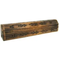 Подставка для благовоний Пенал розовый 30см дерево WCB01-07