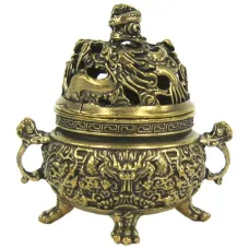 Подставка для благовоний Дракон 60х45(60)мм, бронза KB05-39