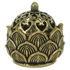 Подставка для благовоний Лотос 31х28мм, бронза KB05-19