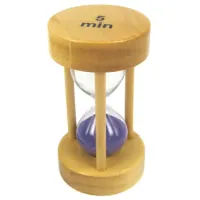 Песочные часы на 5 минут, 11см, дерево M066-14