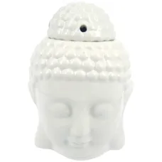 Аромалампа Будда 11см белая, керамика M673-10