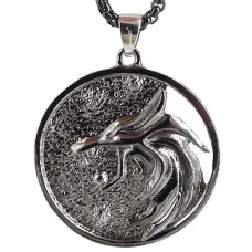 Амулет Ведьмак 36х33мм, металл A121-81