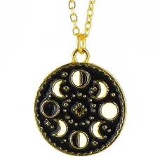 Амулет Луна 23х20мм, металл A125-58