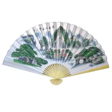 Опахало интерьерное 150х90см бумага, дерево Z345-25