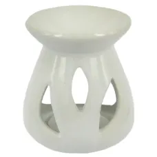 Аромалампа белая 7 см керамика M045-Б