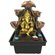 Фонтан Ганеш 20см полистоун N605-88