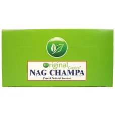 Благовония прямоугольные Nandita Organic Nagchampa НАГ ЧАМПА 15 грамм блок 12 штук