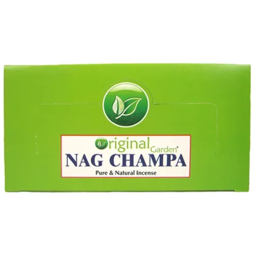 Благовония прямоугольные Nandita Organic Nagchampa НАГ ЧАМПА 15 грамм блок 12 штук