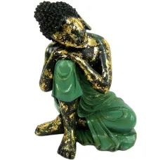 Будда фигурка, 23х14 см, полистоун N608-07