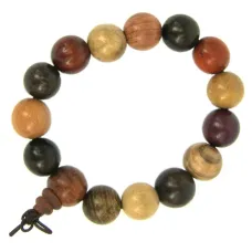 Браслет дерево 15мм V109-57
