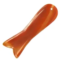 Массажер для ГУА ША, 9,5х2,5см, сердолик Z326-16