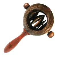 Тектек перкуссия, кокос, дерево 22см IN0159-04