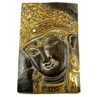 Панно Будда 19х30 см дерево IN0268-1