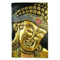 Панно Будда 19х30 см дерево IN0268-2