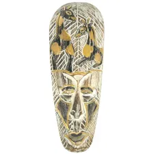 Панно Маска 30х11см, дерево IN0050-04