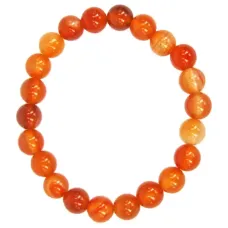 Браслет Сердолик d.8мм A115-04