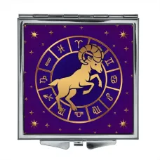 Складное зеркало квадратное Овен ZER2-0204