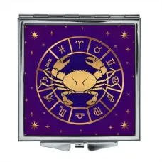 Складное зеркало квадратное Рак ZER2-0207