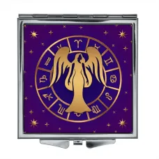 Складное зеркало квадратное Дева ZER2-0209