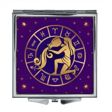 Складное зеркало квадратное Водолей ZER2-0214