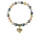 Браслет Сердце (Любовь и семейное счастье), майорка 5-цветная BSPP-02-0010