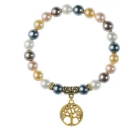 Браслет Дерево жизни (защита и развитие), майорка 5-цветная BSPP-02-0012