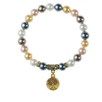 Браслет Дерево жизни (защита и развитие), майорка 5-цветная BSPP-02-S001