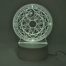 3D-светильник Солнце WS001