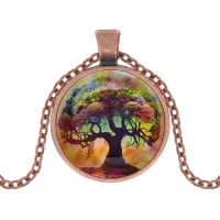 Кулон с цепочкой Дерево жизни ALK1005