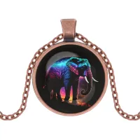 Кулон с цепочкой Слон ALK1008