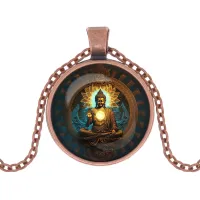 Кулон с цепочкой Будда ALK1015