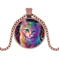 Кулон с цепочкой Котенок ALK1016