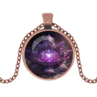 Кулон с цепочкой Лотос ALK1018