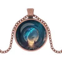 Кулон с цепочкой Врата ALK1019