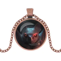 Кулон с цепочкой Летучая мышь ALK1025