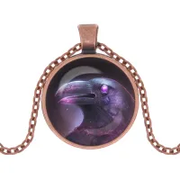 Кулон с цепочкой Ворона ALK1037