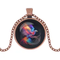 Кулон с цепочкой Феникс ALK1048