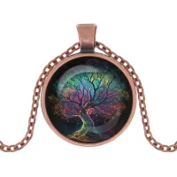 Кулон с цепочкой Дерево жизни ALK1049