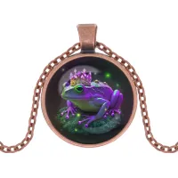 Кулон с цепочкой Царевна-лягушка ALK1052