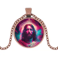 Кулон с цепочкой Иисус ALK1059